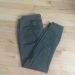 High waisted ankle jeggings